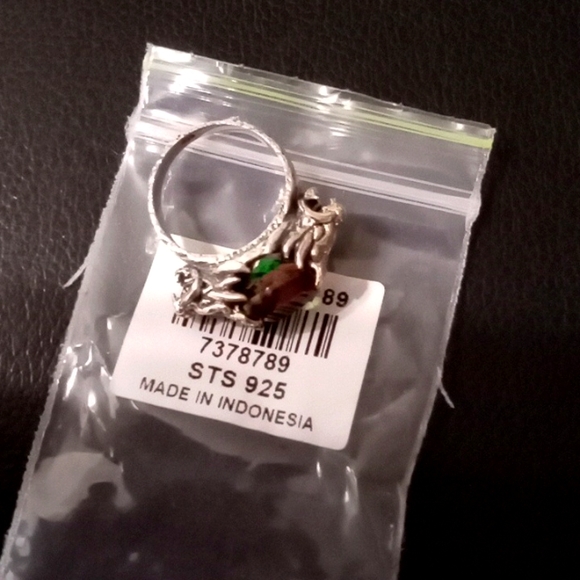 🐲BALI LEGACY WATERMELON QUARTZ DRAGON RING🐲 - Picture 7 of 13